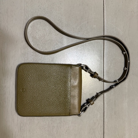 Treasure & Bond Olive Leather (small) crossbody mini bag - Picture 2 of 7